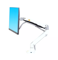 NB F100A Silver North Bayou настольный кронштейн для телевизора/монитора с газлифтом