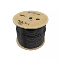 Кабель VEGATEL 5D-FB (Titan, черный, бухта 200 м.)