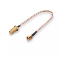 Пигтейл SMA (female) - SMA (male) длина 200 мм KROKS [1735]