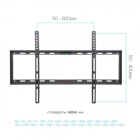 Настенный кронштейн для LED/LCD телевизоров Arm media STEEL-1 BLACK