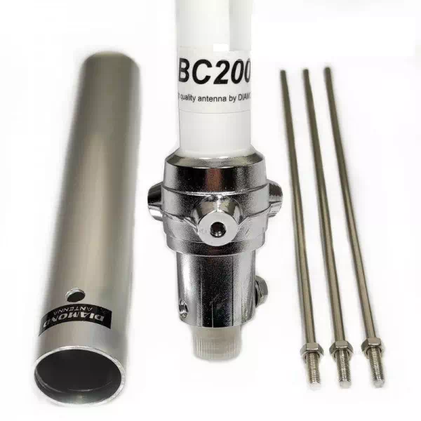 Базовая двухдиапазонная колинеарная антенна UHF диапазона DIAMOND BC200