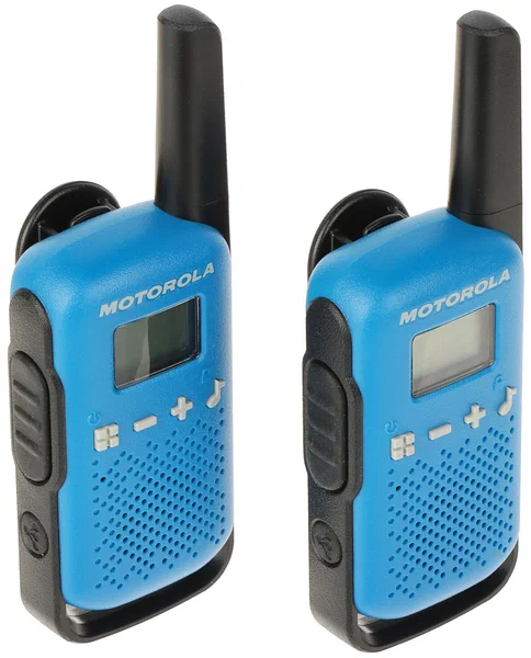 Портативная радиостанция Motorola T42 (2 шт) синяя