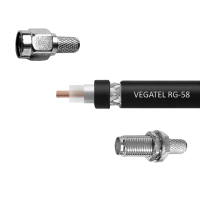 Кабельная сборка RG-58 Sma (male) - Sma (female) 15 м