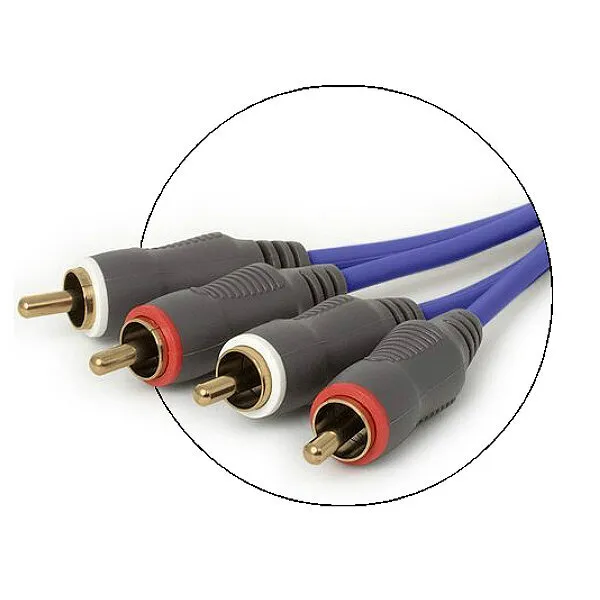 2 RCA - 2 RCA 5m TechLink 690035 Аналоговый аудио-видео кабель